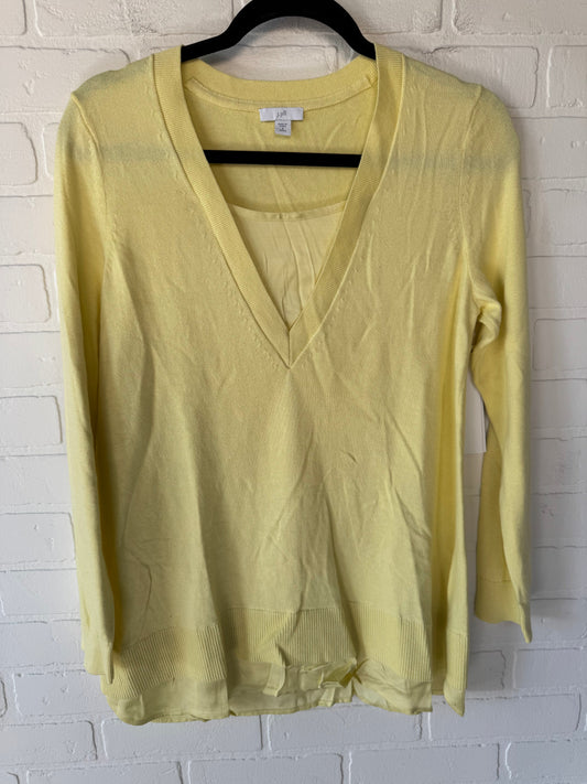 Sweater By J. Jill In Yellow, Size: Sp