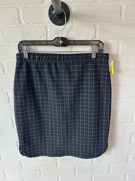 Skirt Mini & Short By Max Studio In Black & Blue, Size: 8