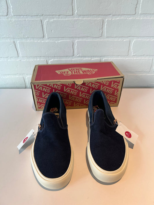 Shoes Sneakers By Vans In Blue, Size: 6