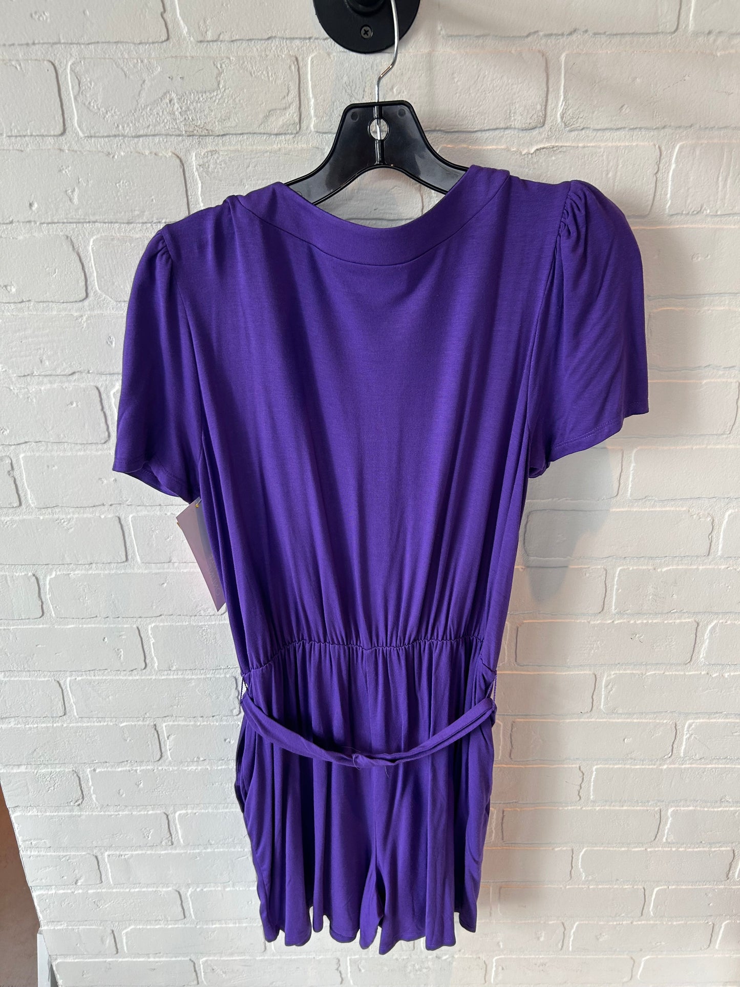 Romper By New York And Co In Purple, Size: S