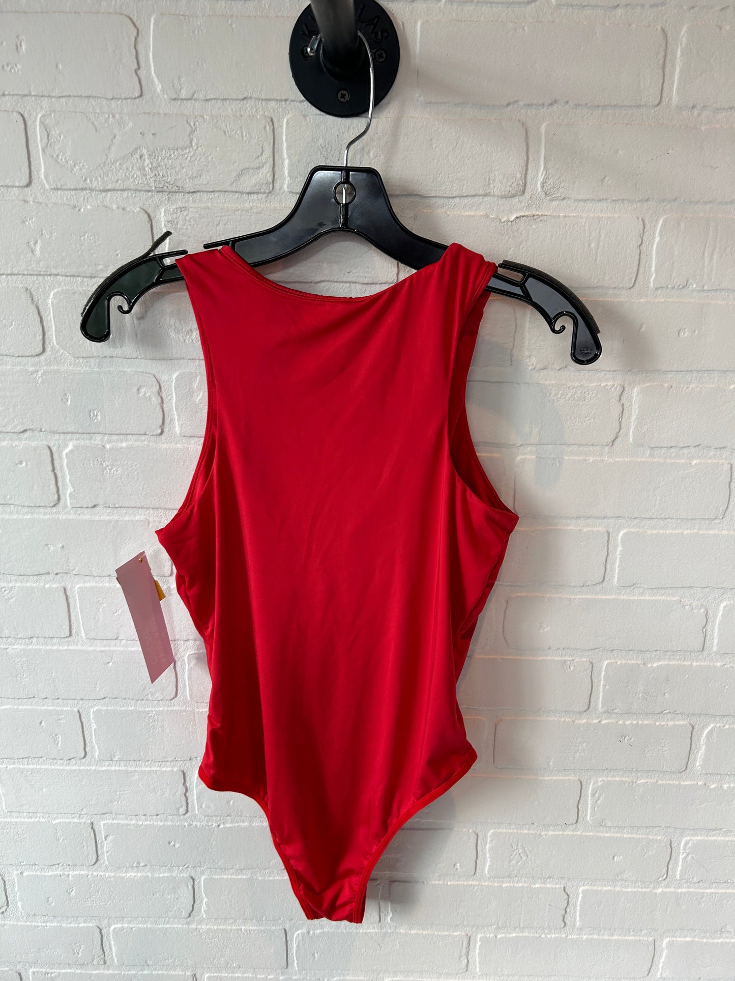 Bodysuit By Clothes Mentor In Red, Size: S