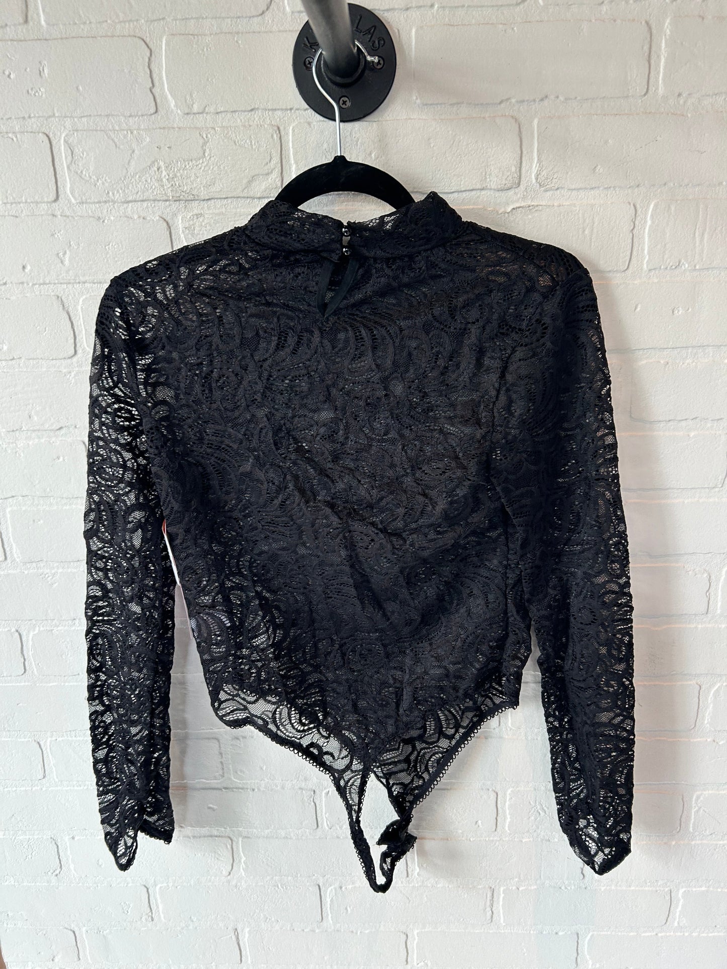 Bodysuit By Clothes Mentor In Black, Size: L