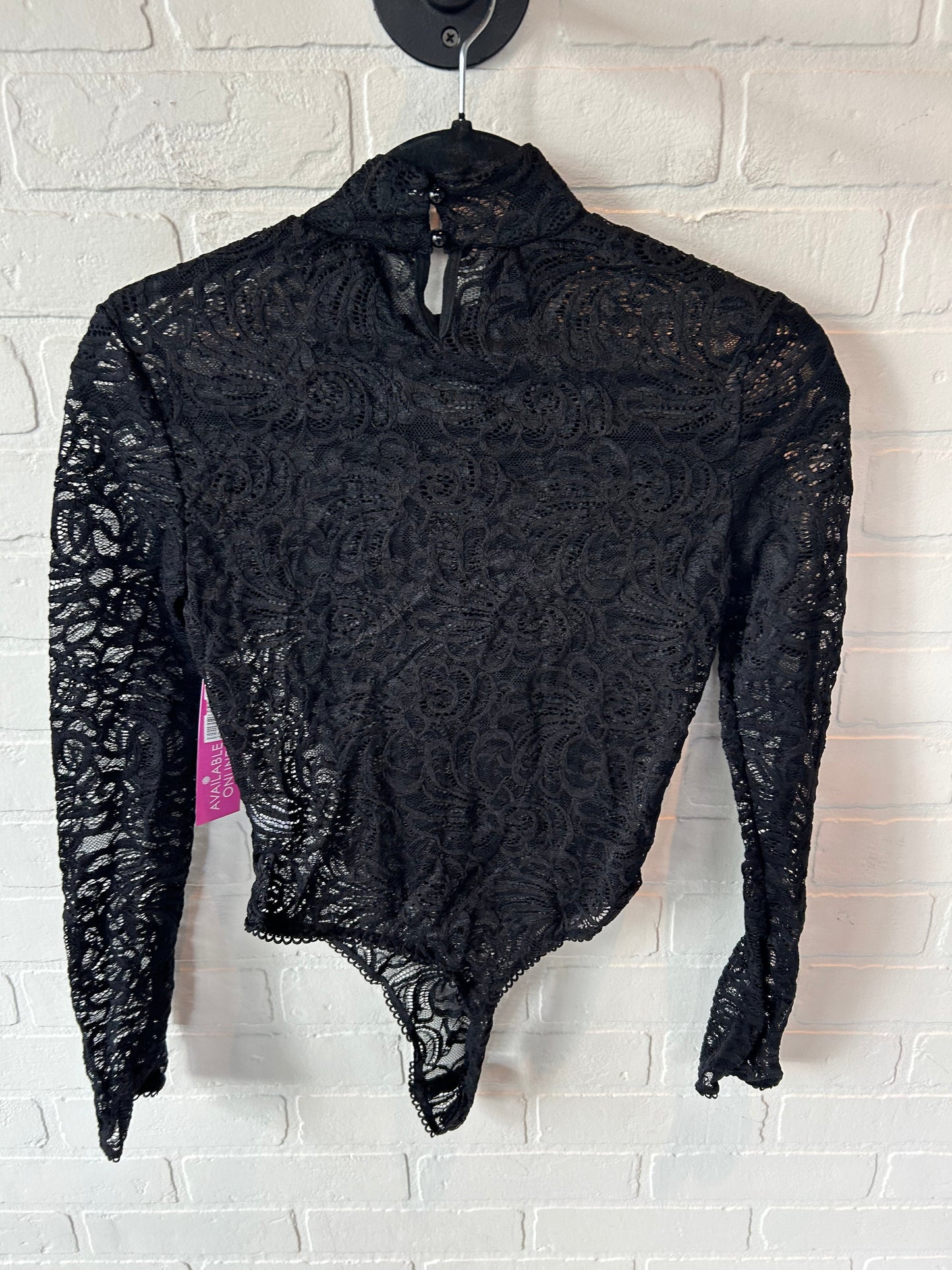 Bodysuit By Clothes Mentor In Black, Size: S