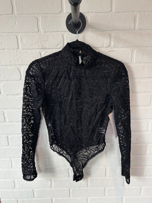 Bodysuit By Clothes Mentor In Black, Size: S