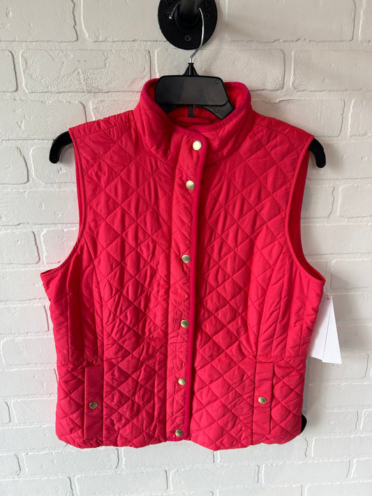 Vest Puffer & Quilted By Talbots In Pink, Size: Mp