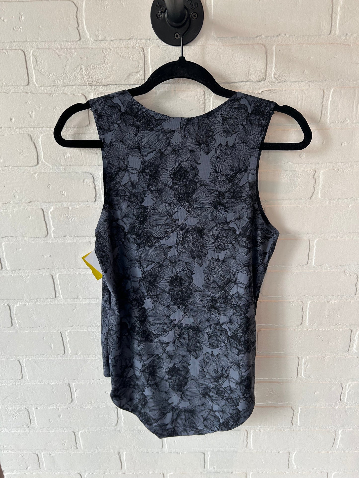 Bodysuit By Clothes Mentor In Black & Blue, Size: M