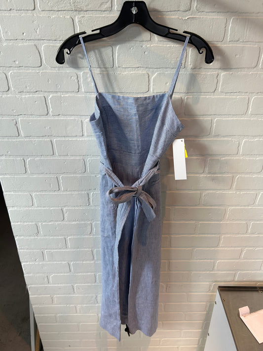 Jumpsuit By J. Crew In Blue & White, Size: Xsp