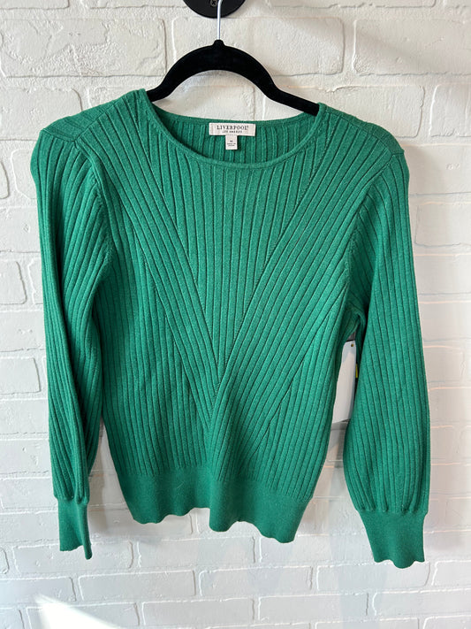 Sweater By Liverpool In Green, Size: M