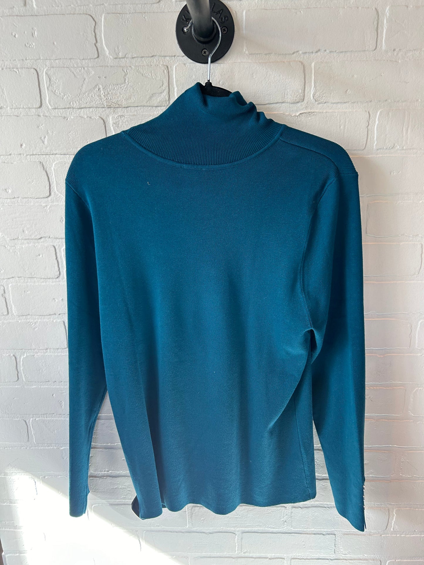 Sweater By Chicos In Blue, Size: L