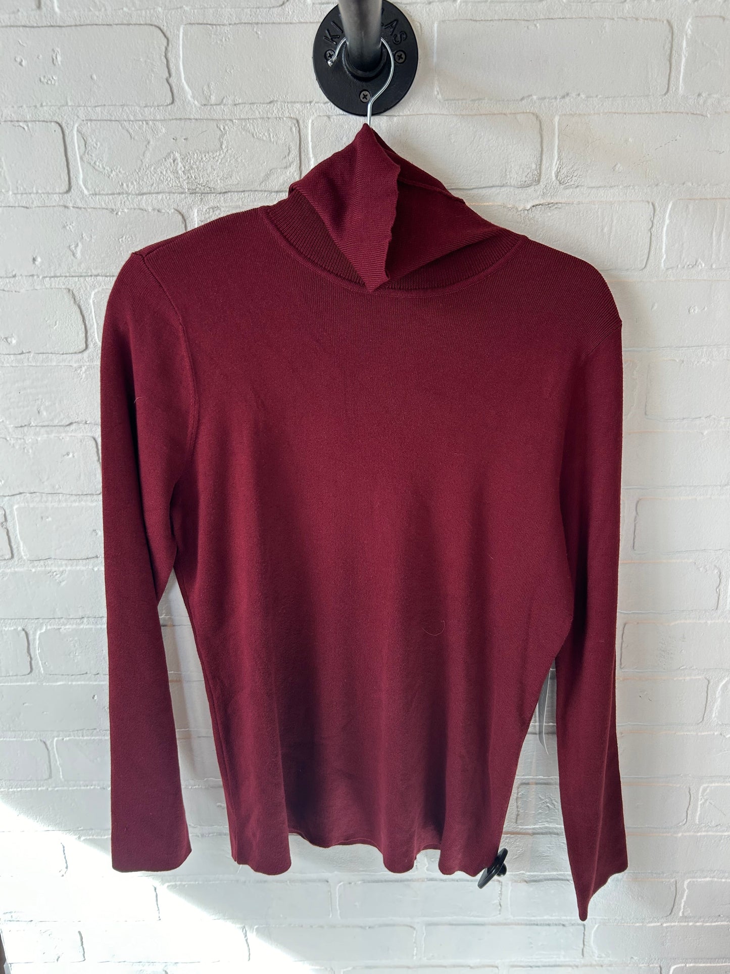 Sweater By Chicos In Red, Size: L