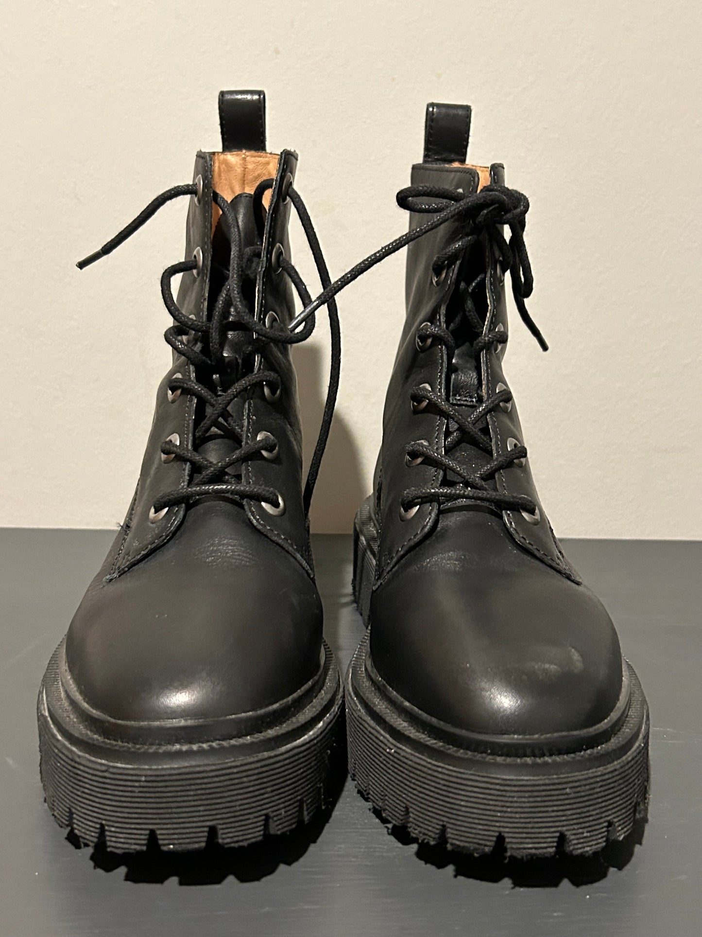 Boots Combat By Madewell In Black, Size: 8