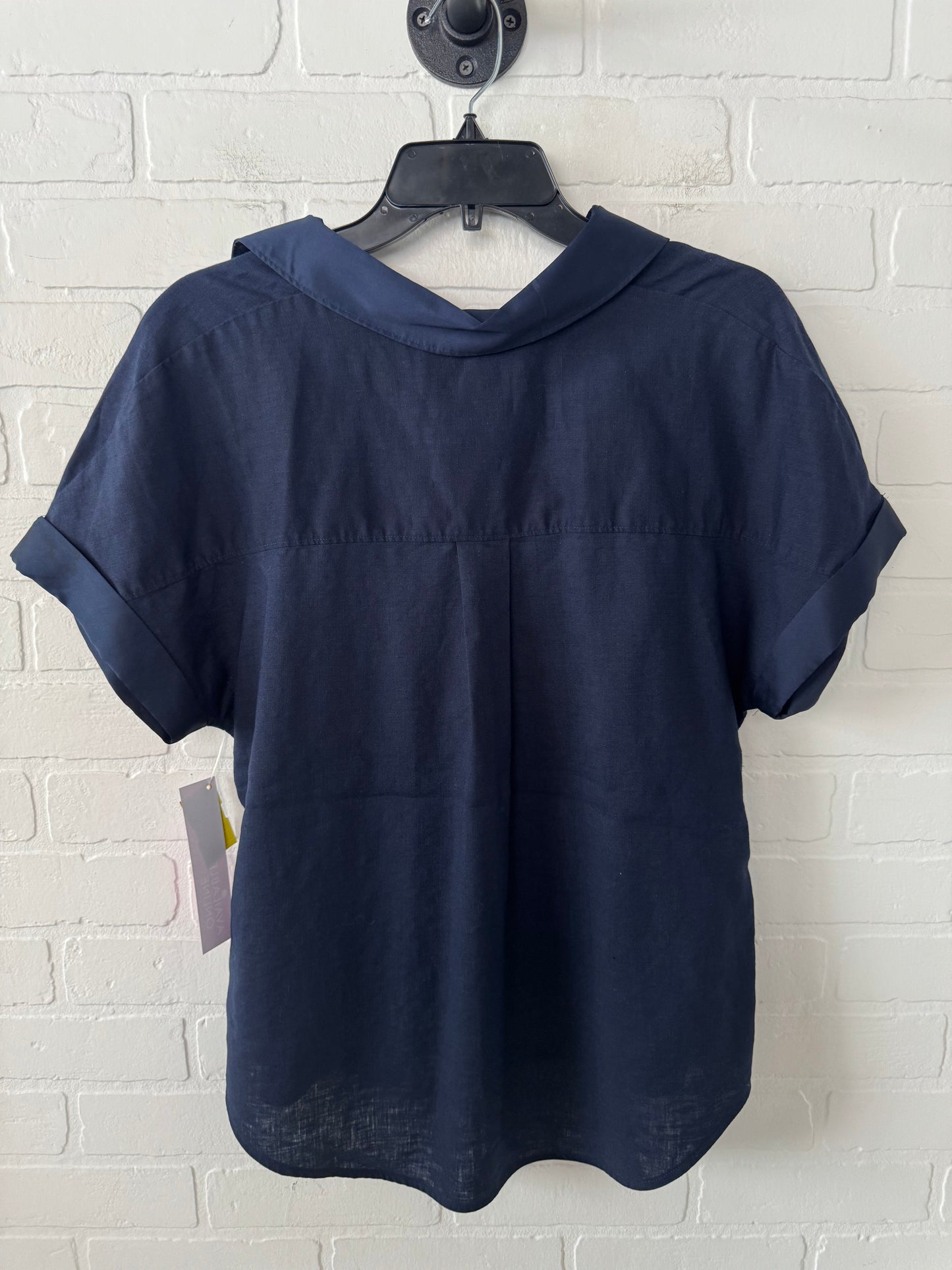 Top Short Sleeve By Chicos In Blue, Size: M