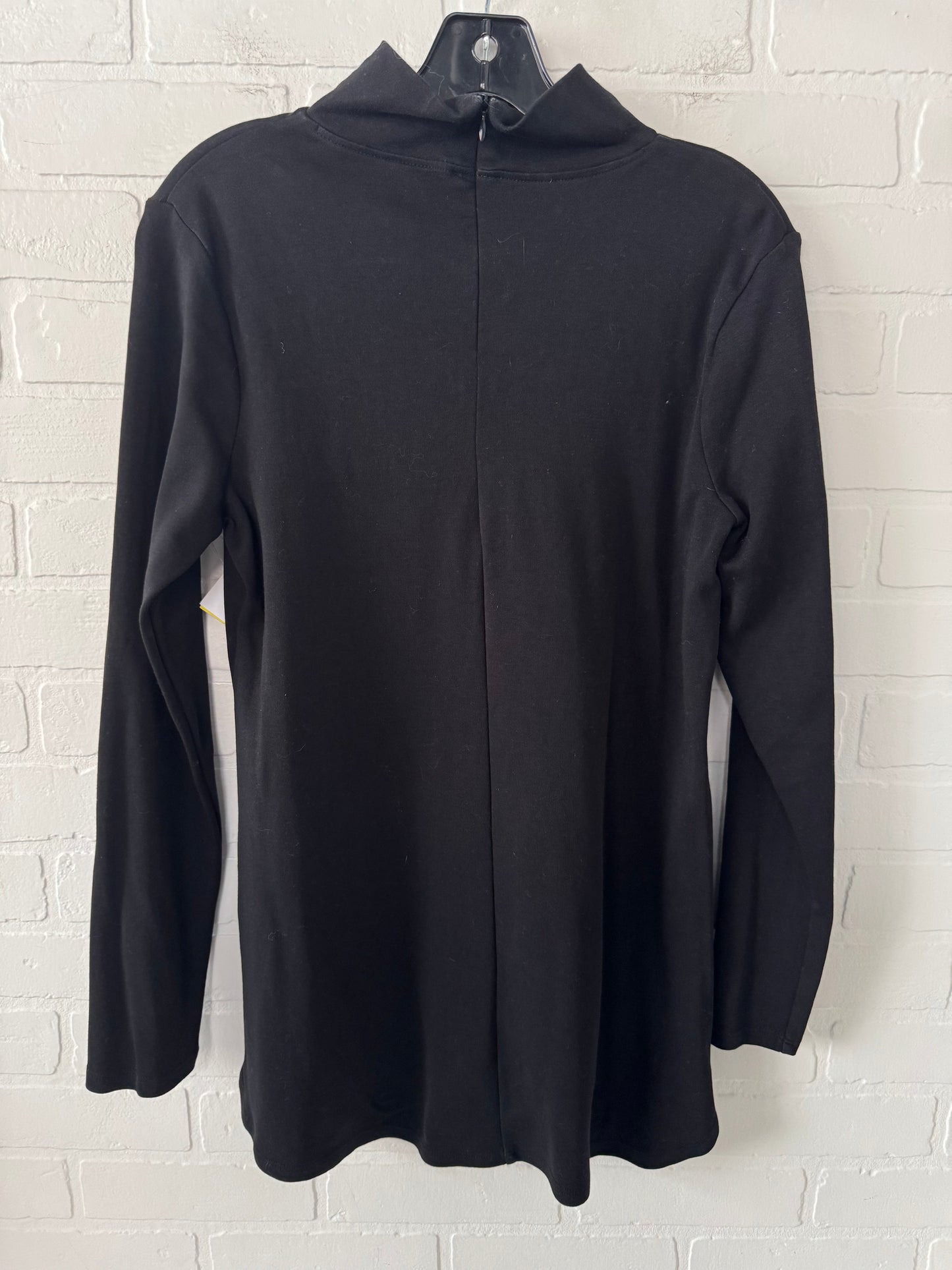 Top Long Sleeve By Chicos In Black, Size: M