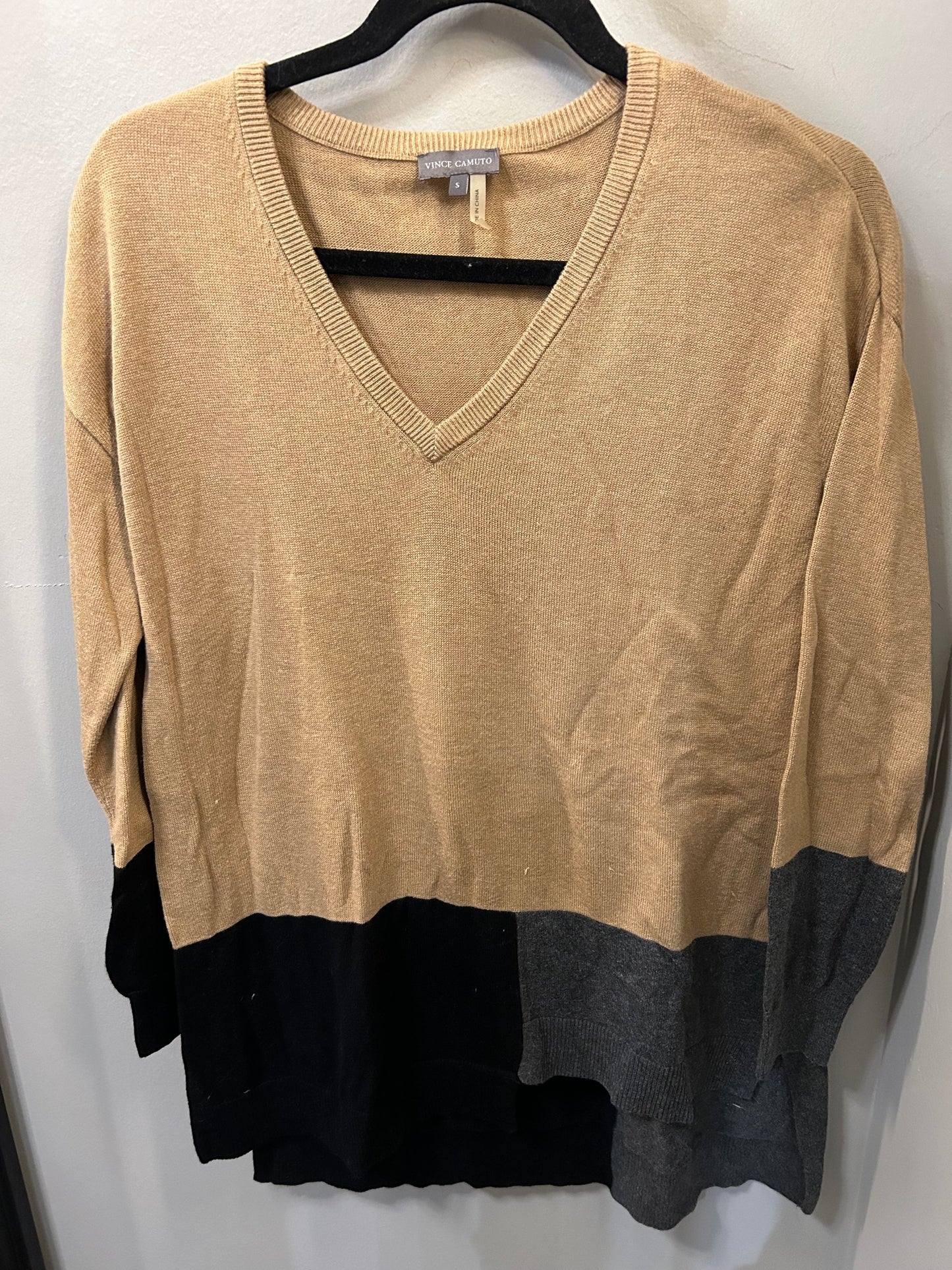 Sweater By Vince Camuto In Tan, Size: S