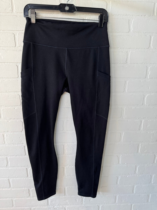 Athletic Leggings By Fabletics In Black, Size: 12