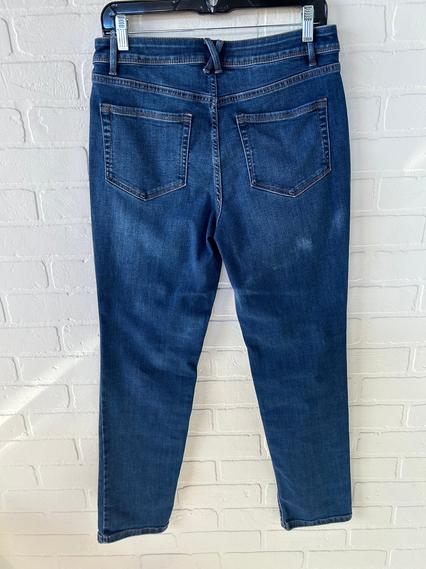 Jeans Straight By J. Jill In Blue Denim, Size: 6