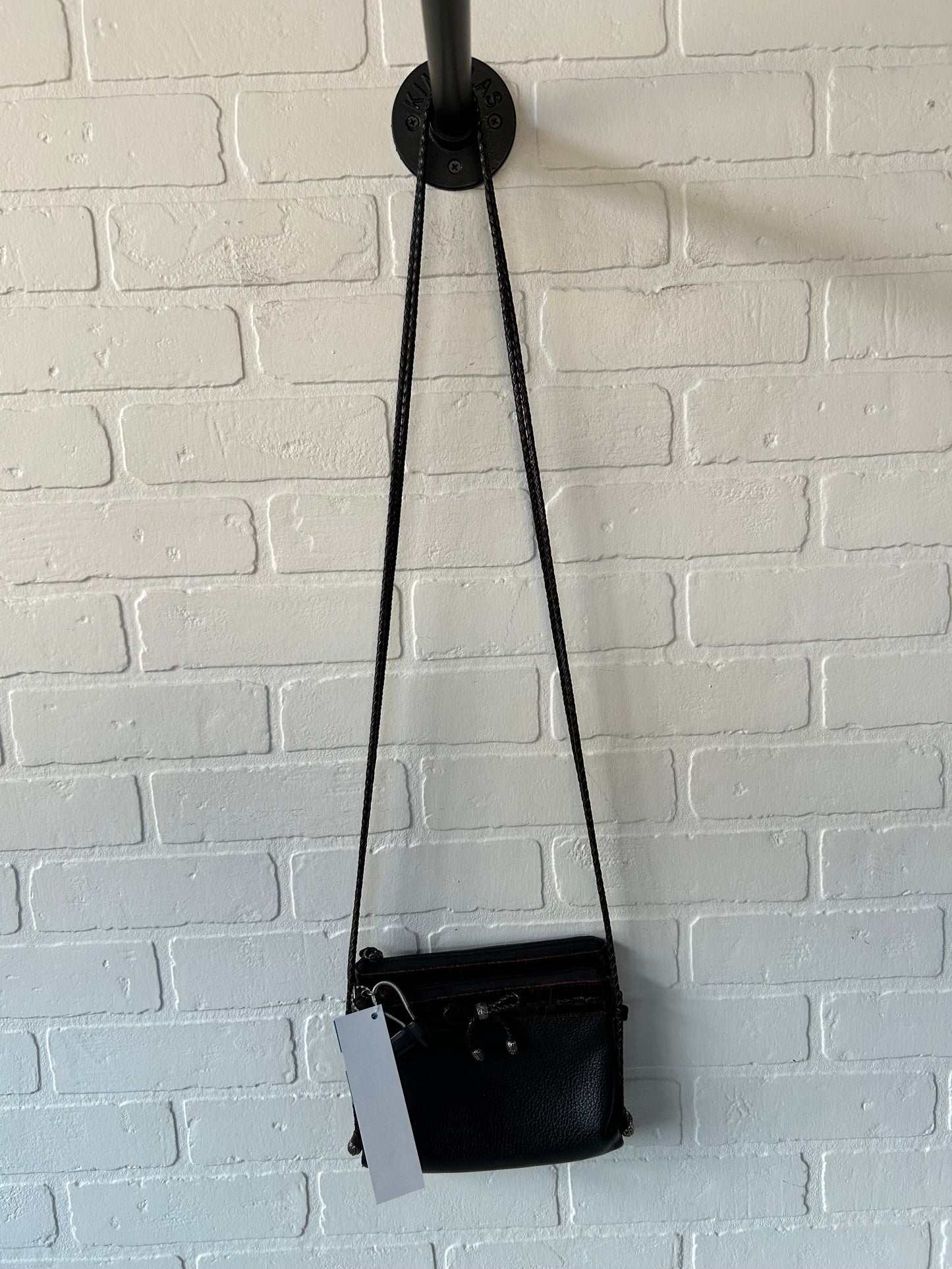 Crossbody Leather By Brighton, Size: Medium