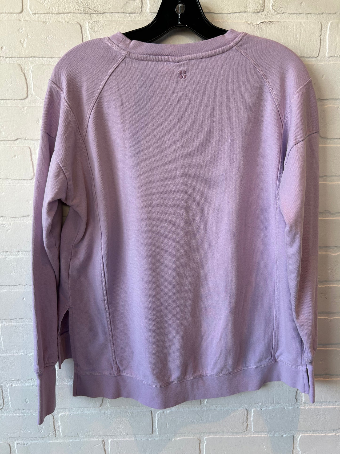 Athletic Sweatshirt Crewneck By Sweaty Betty In Purple, Size: Xs