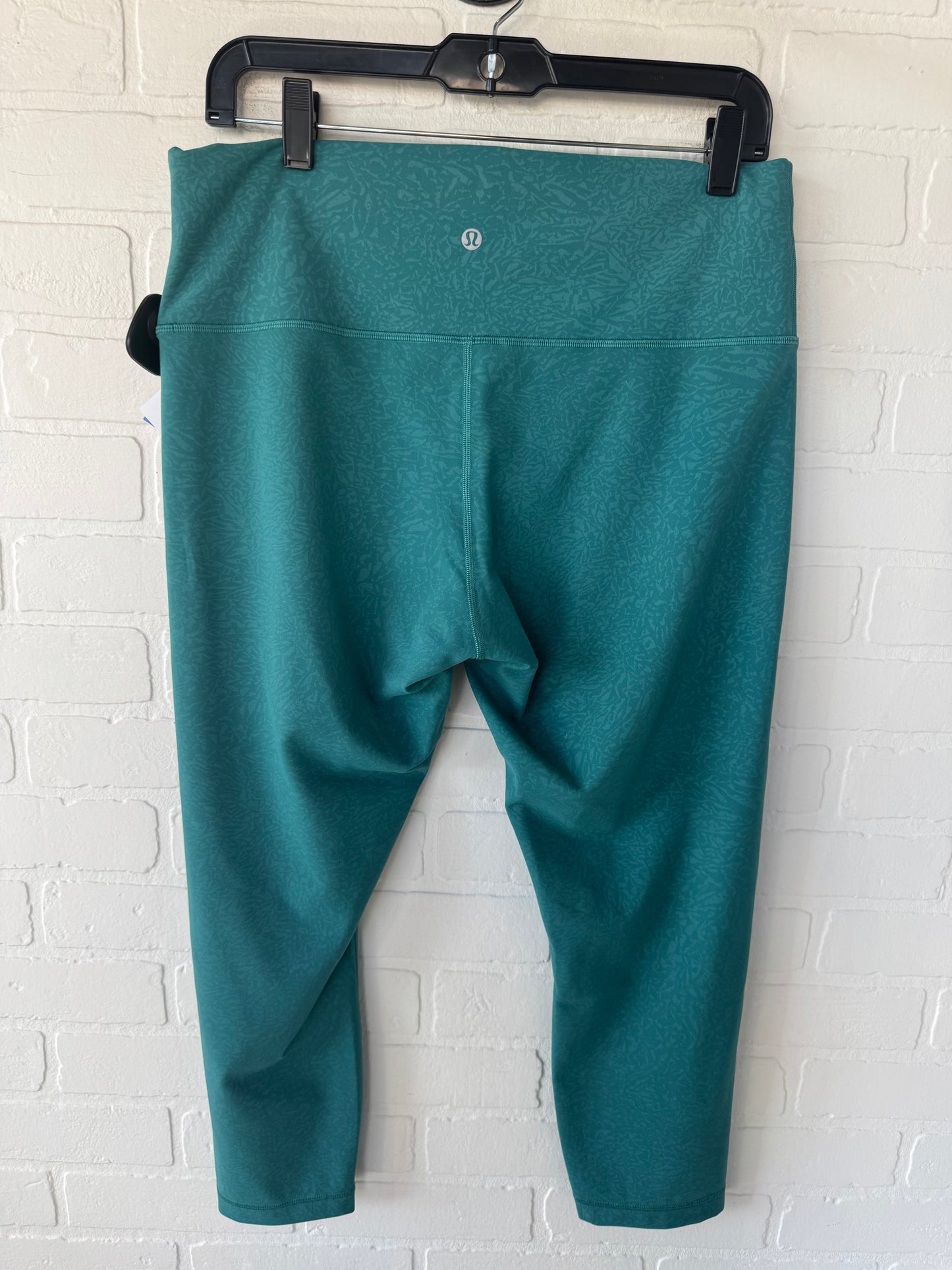 Athletic Leggings By Lululemon In Green, Size: 14