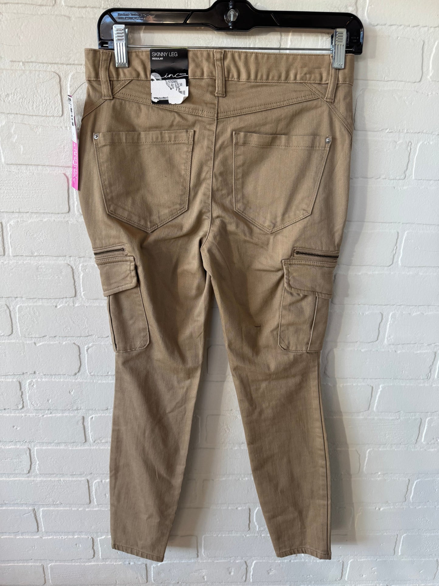 Pants Cargo & Utility By Inc In Tan, Size: 4p