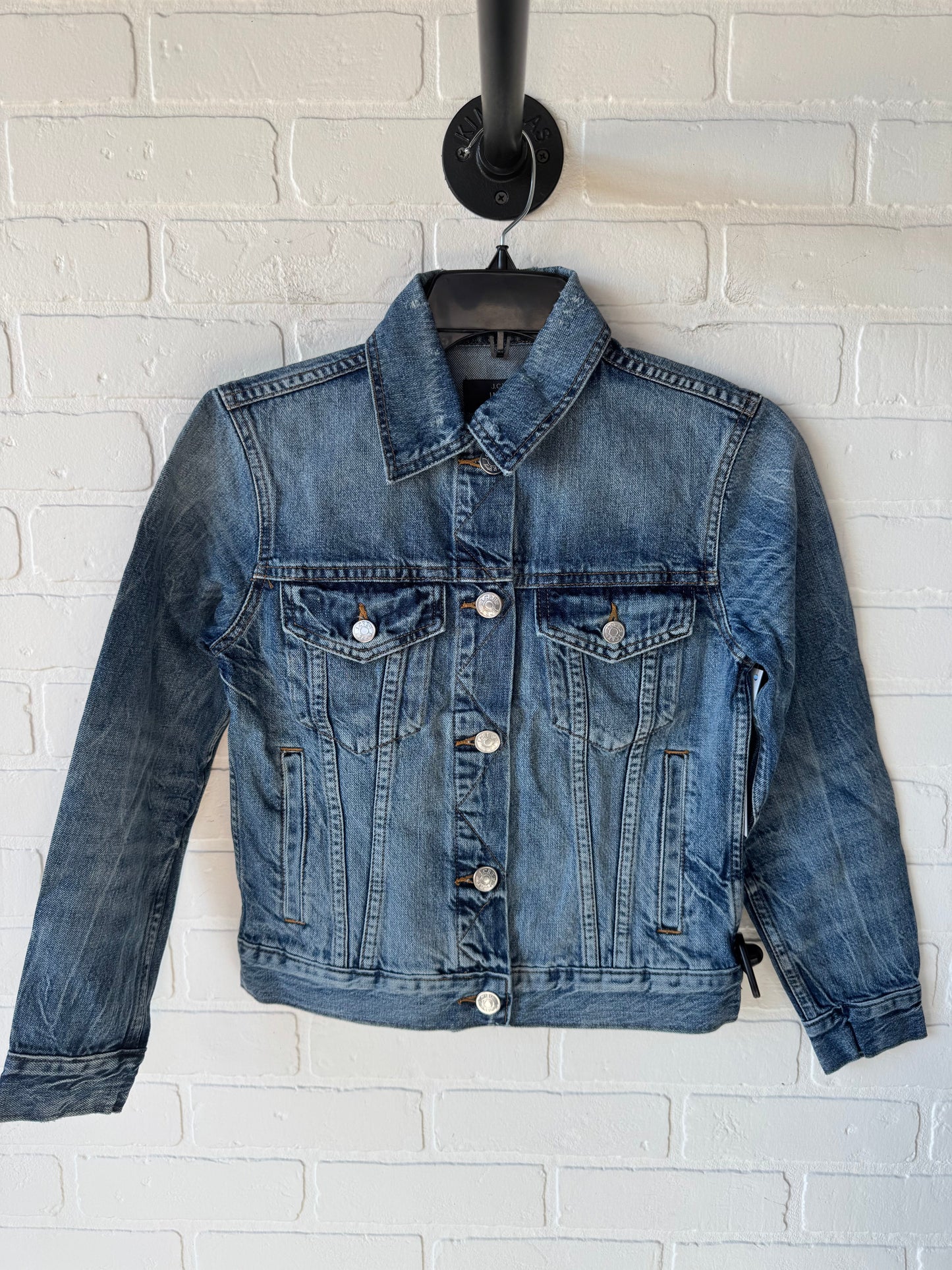 Jacket Denim By J. Crew In Blue Denim, Size: Xs