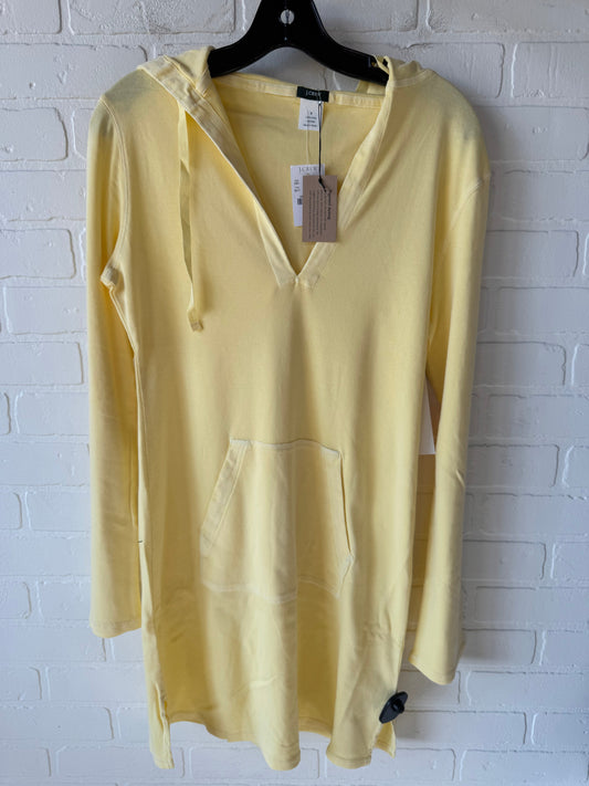 Tunic Long Sleeve By J. Crew In Yellow, Size: S