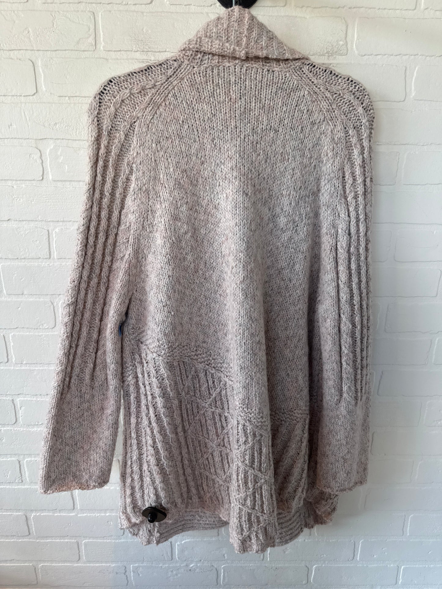 Sweater Cardigan By Nic + Zoe In Pink, Size: Xl