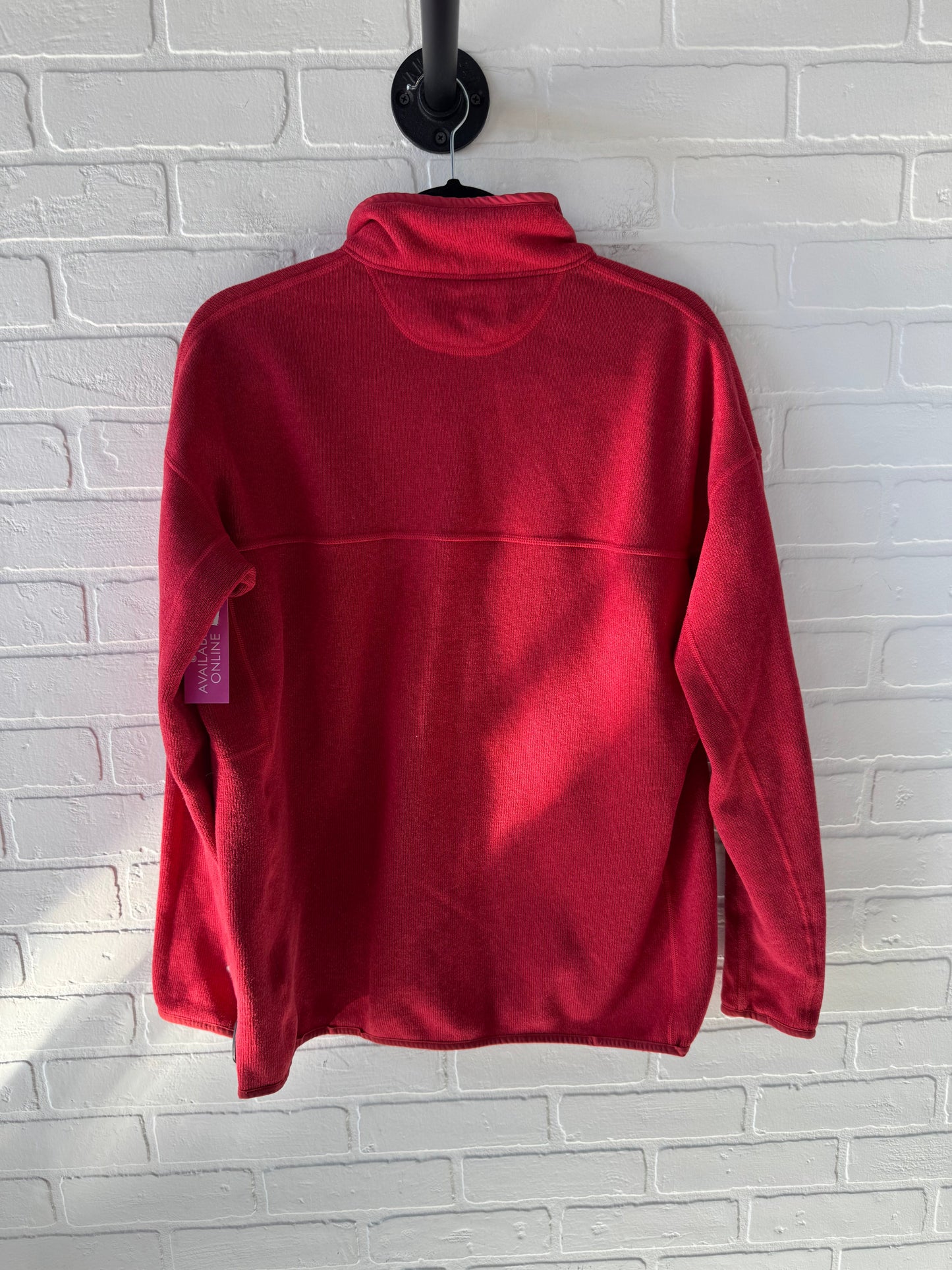 Jacket Fleece By Patagonia In Red, Size: Xl