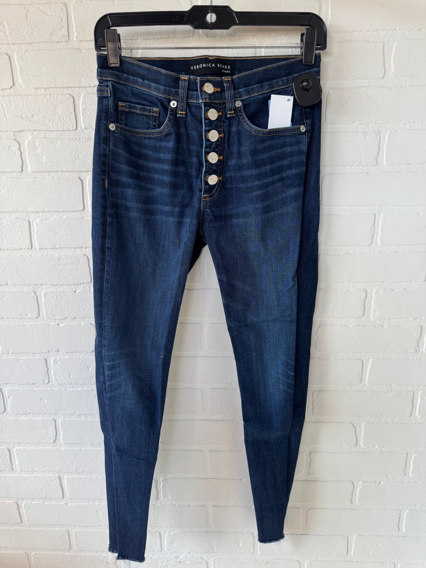 Jeans Skinny By Veronica Beard In Blue Denim, Size: 2