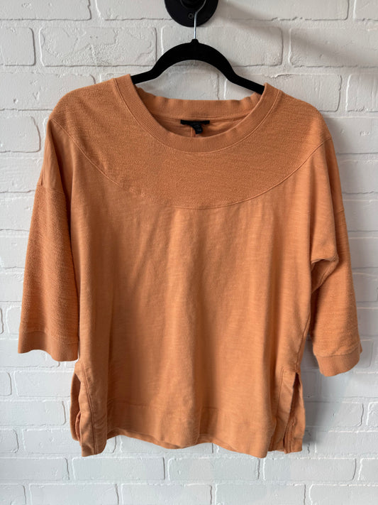 Top 3/4 Sleeve By Tribal In Orange, Size: M