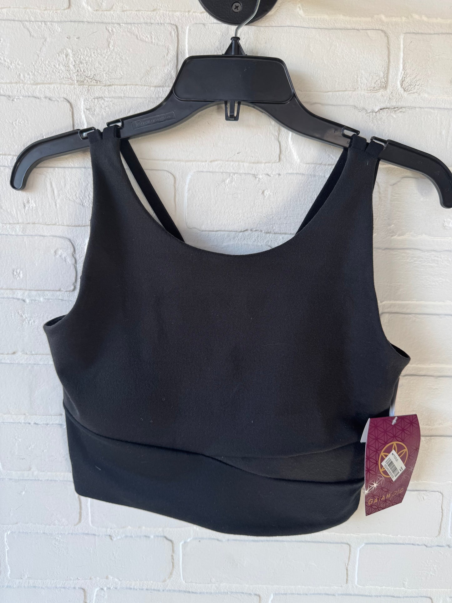 Athletic Tank Top By Gaiam In Black, Size: M