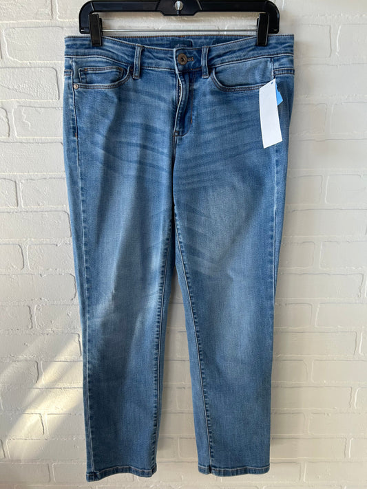 Jeans Boyfriend By J. Jill In Blue Denim, Size: 8