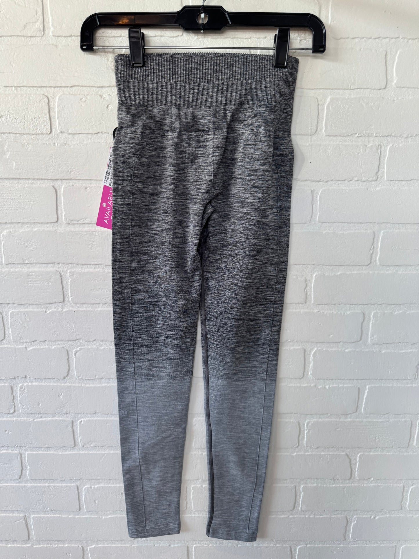 Athletic Leggings By Lululemon In Grey, Size: 2