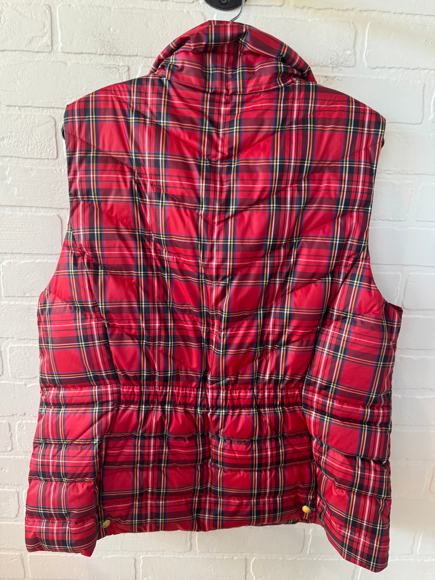 Vest Puffer & Quilted By Talbots In Red, Size: Xl