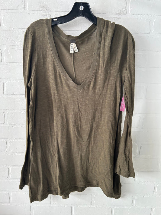 Top Long Sleeve By We The Free In Green, Size: M