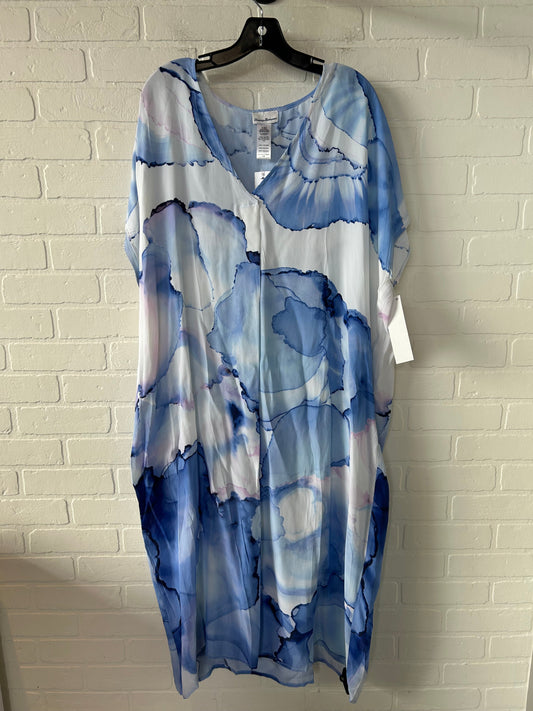 Swimwear Cover-up By Tommy Bahama In Blue & White, Size: S