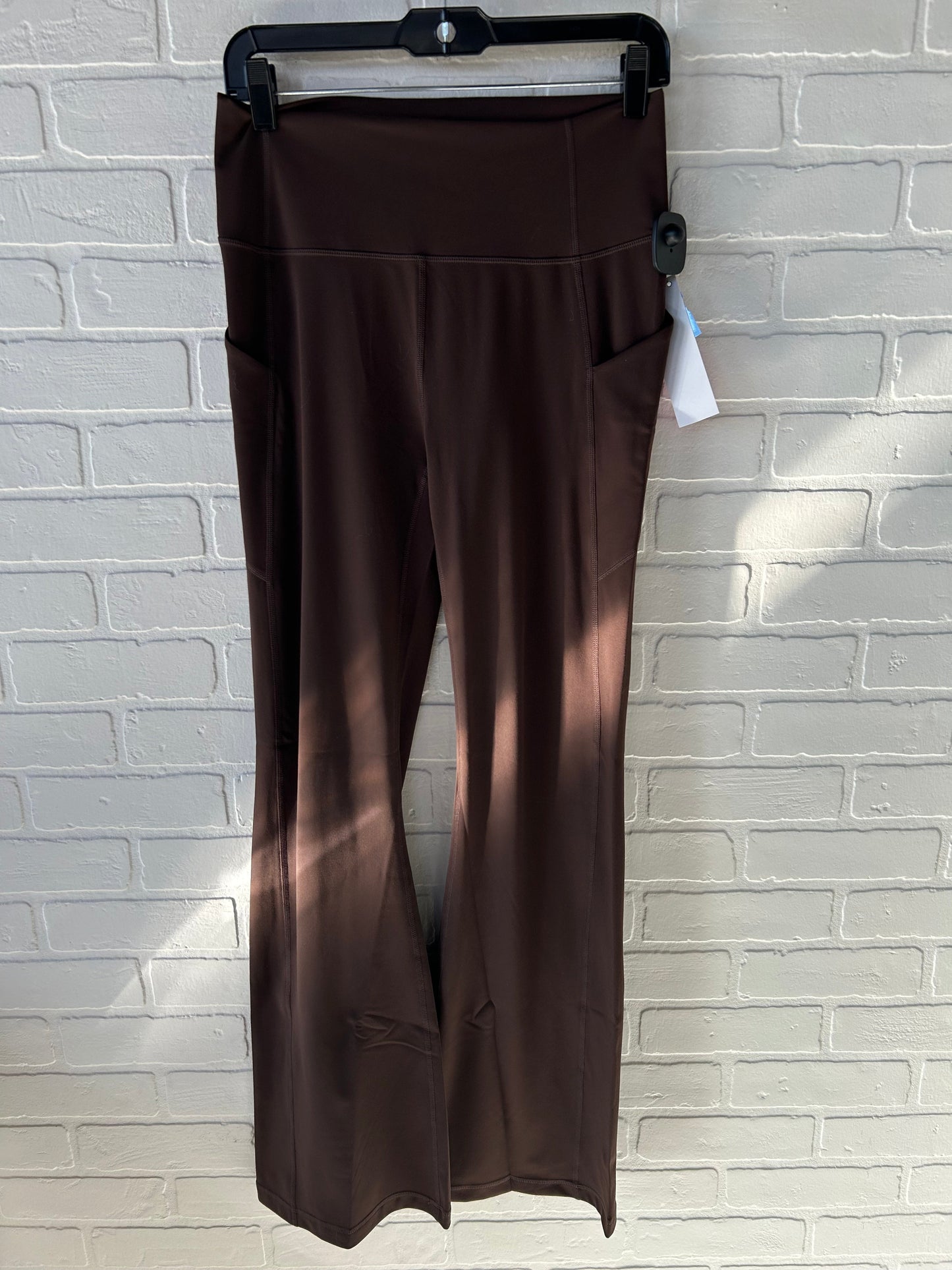 Athletic Pants By Fabletics In Brown, Size: 12