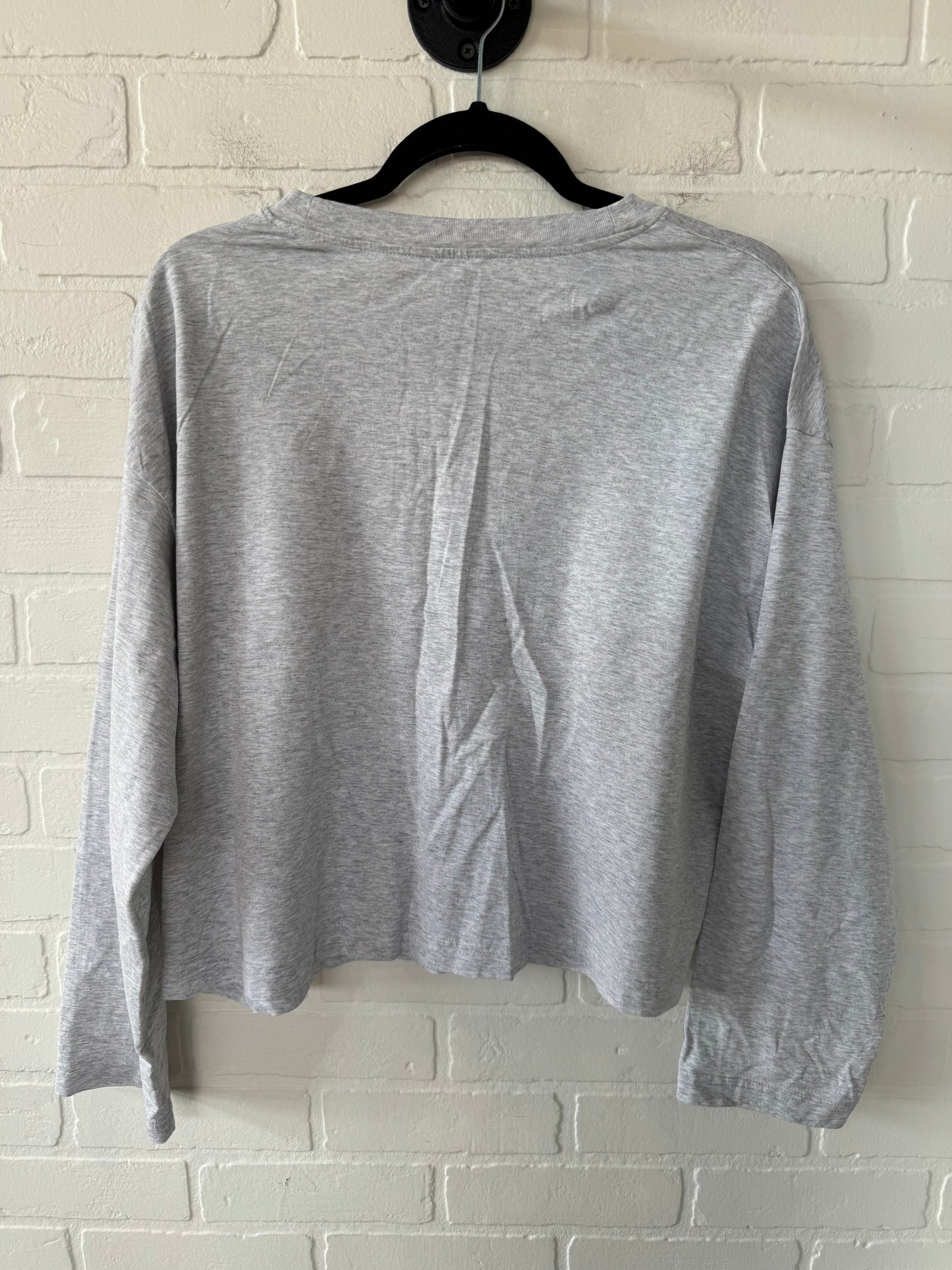 Top Long Sleeve Basic By Cos In Grey, Size: M