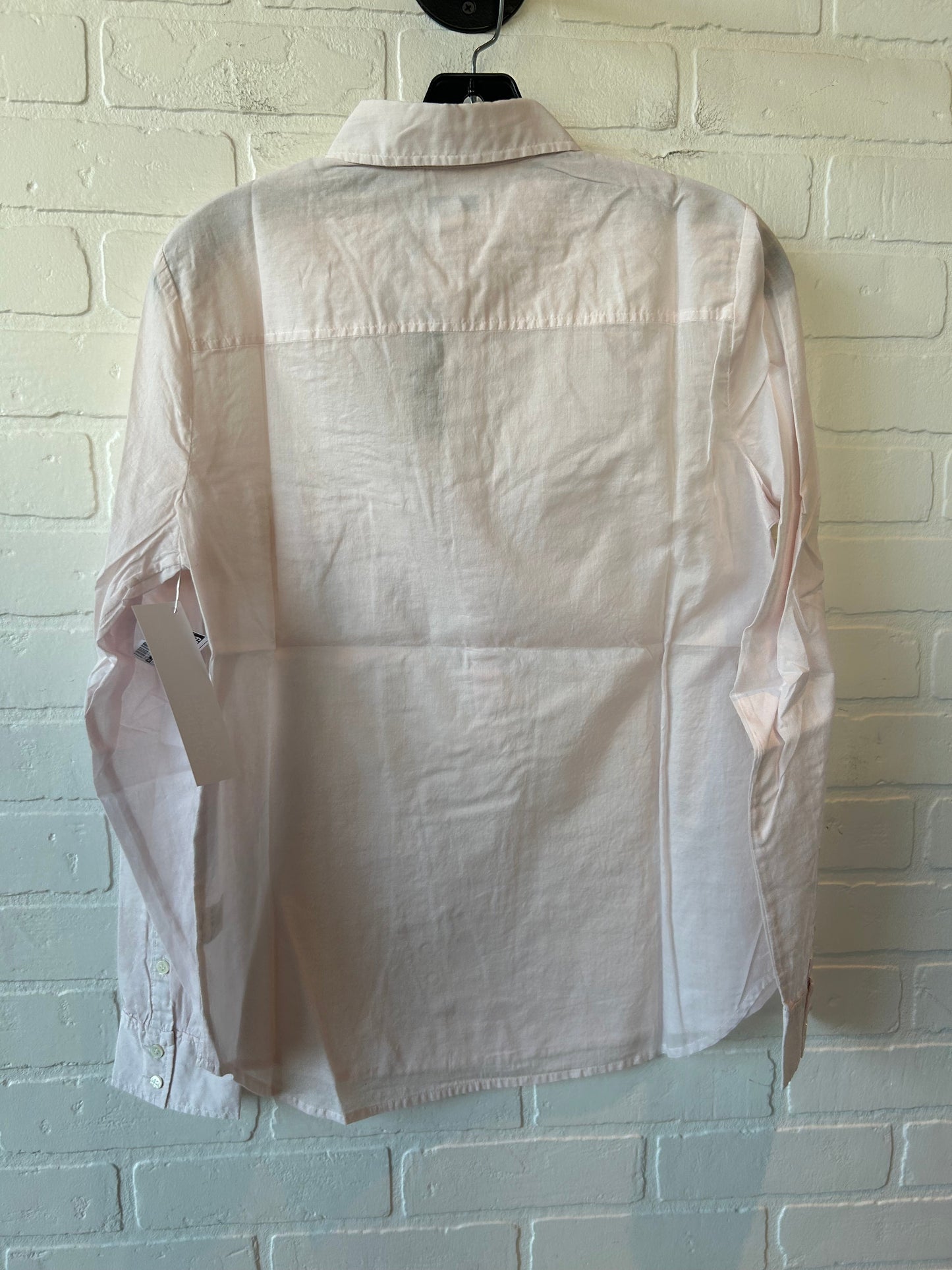 Top Long Sleeve By J. Crew In Pink, Size: S