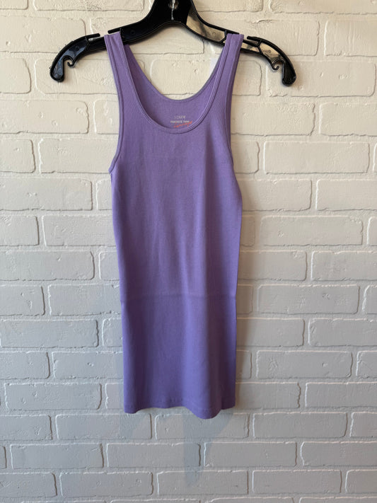 Top Sleeveless Basic By J. Crew In Purple, Size: S