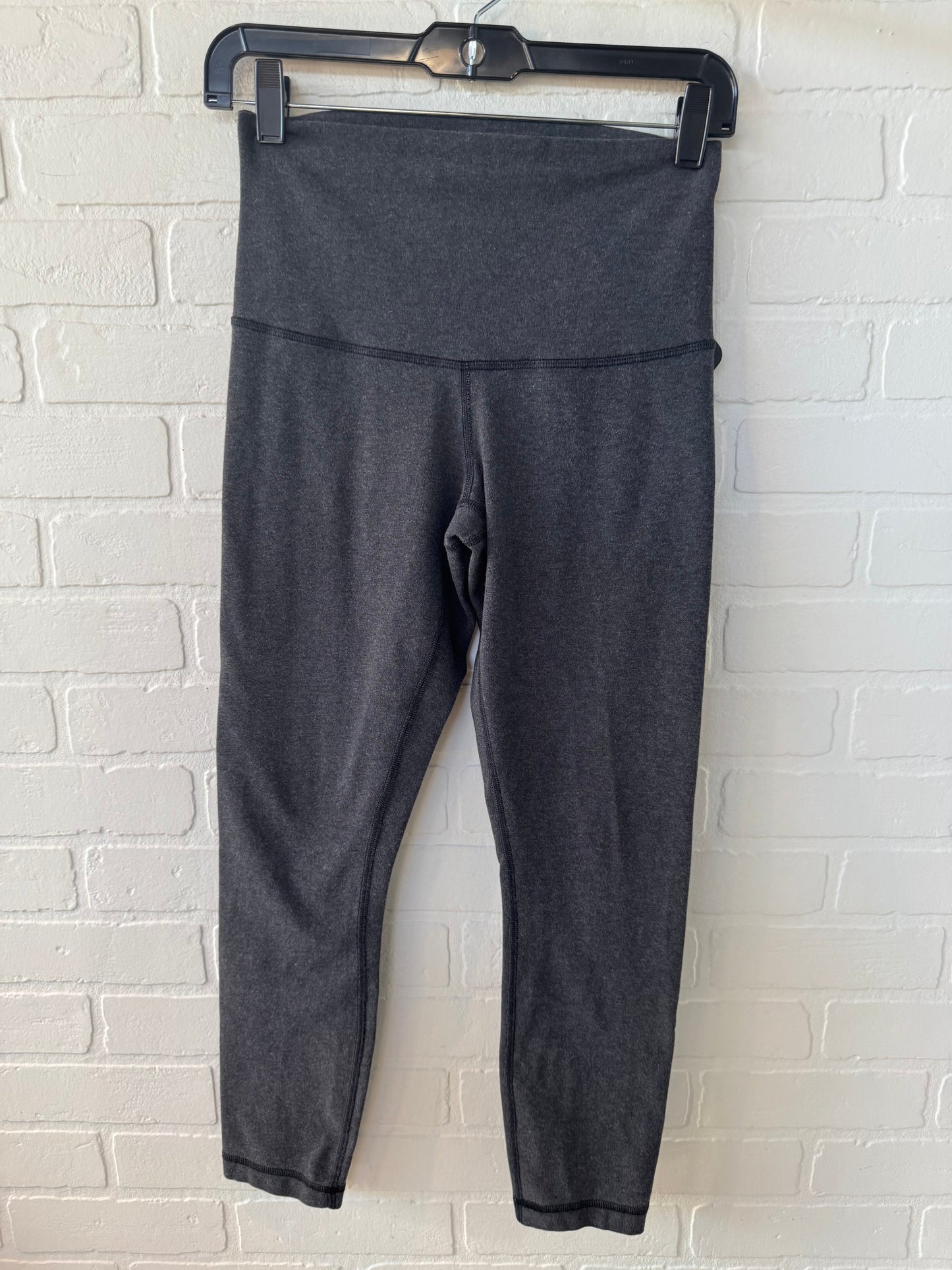 Athletic Leggings By Lululemon In Grey, Size: 6