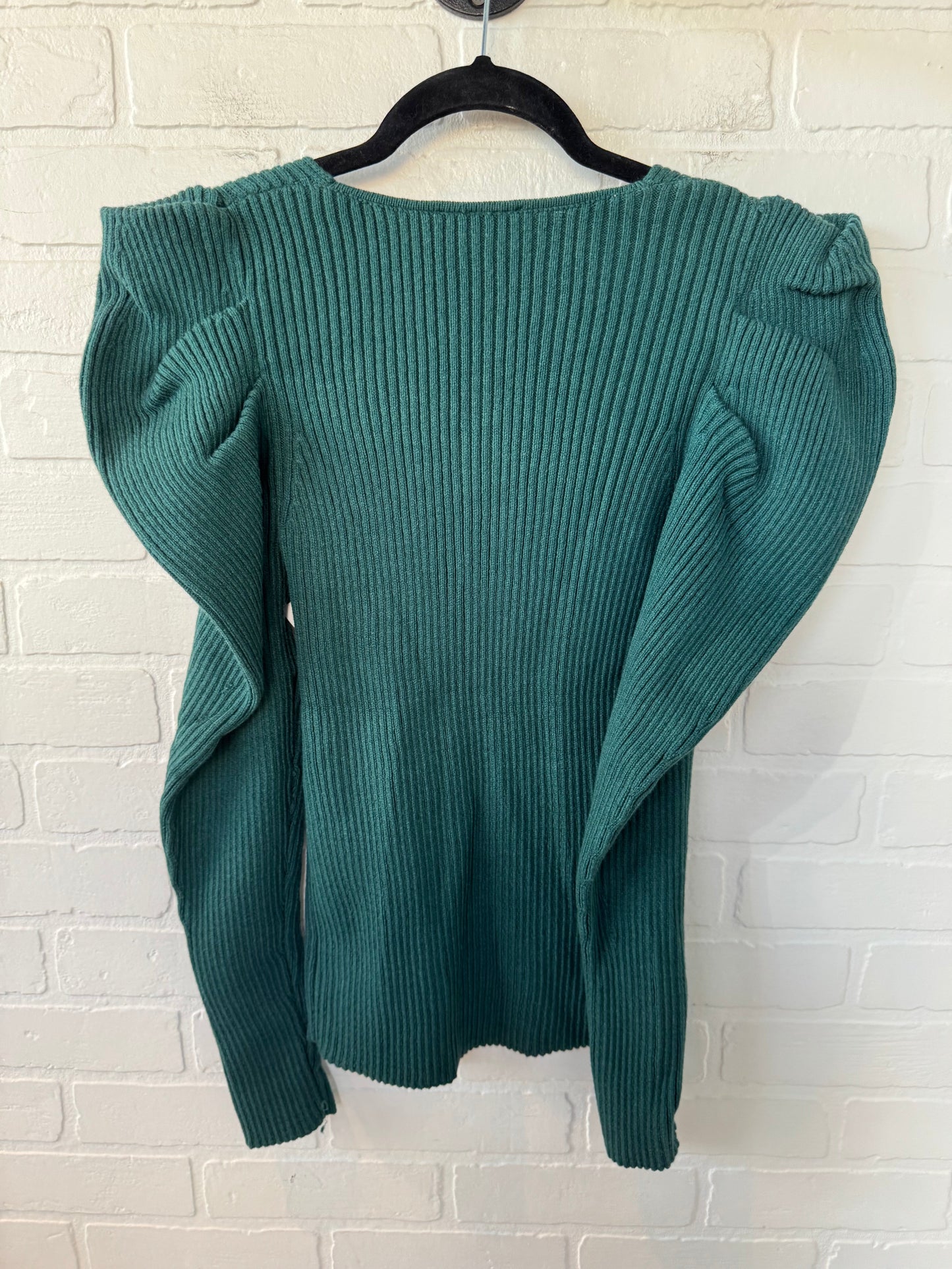 Sweater By Express In Green, Size: M