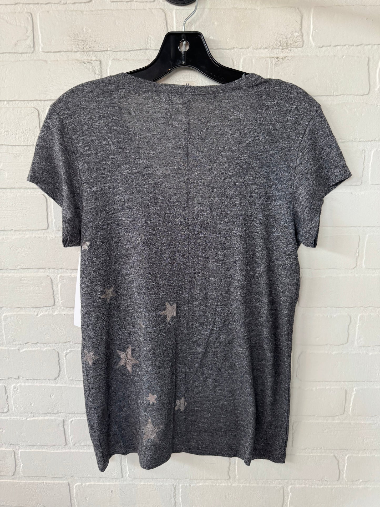 Top Short Sleeve By Michael Stars In Grey, Size: S