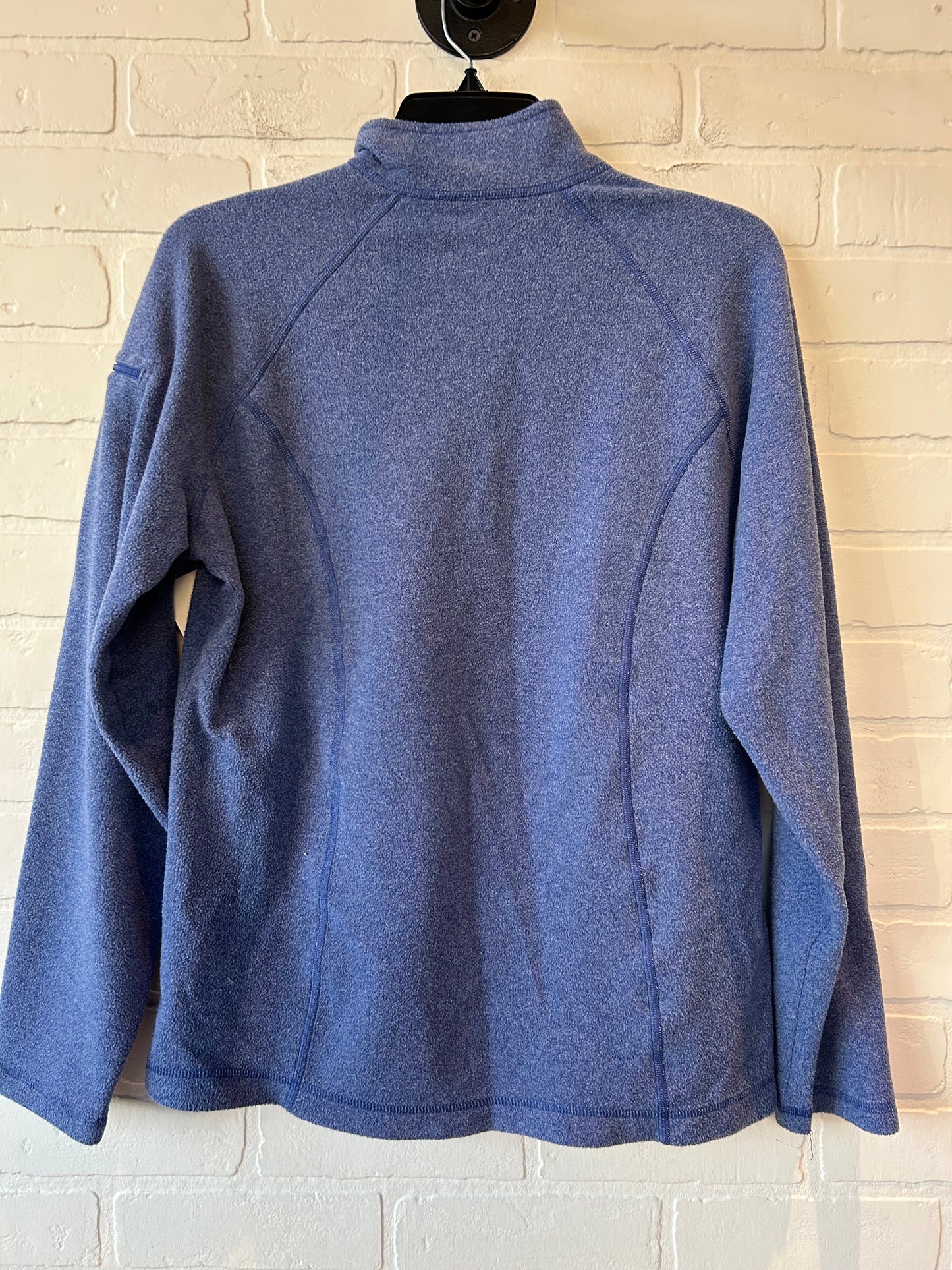 Jacket Fleece By L.l. Bean In Blue, Size: M