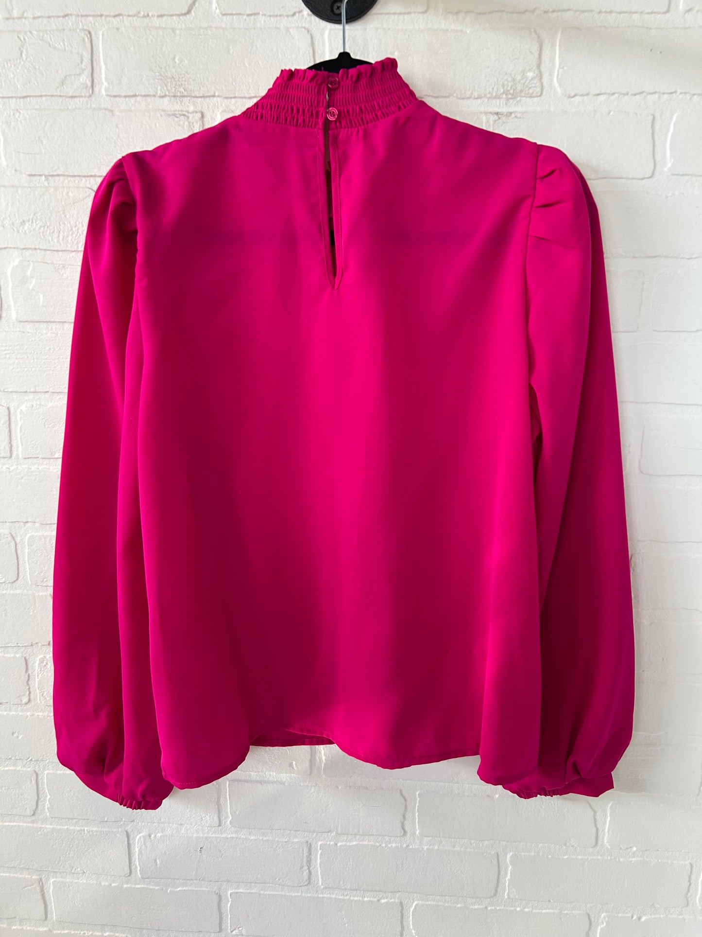 Top Long Sleeve By Melloday In Pink, Size: L