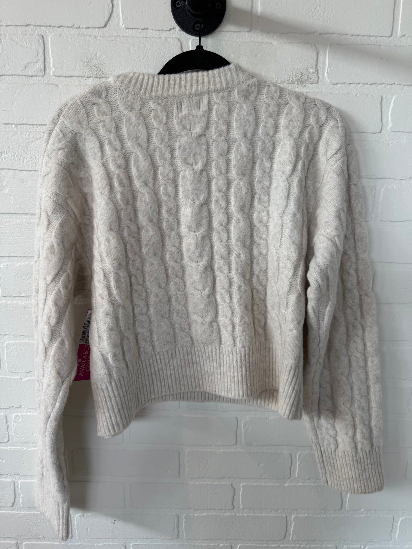 Sweater By A New Day In Cream, Size: M