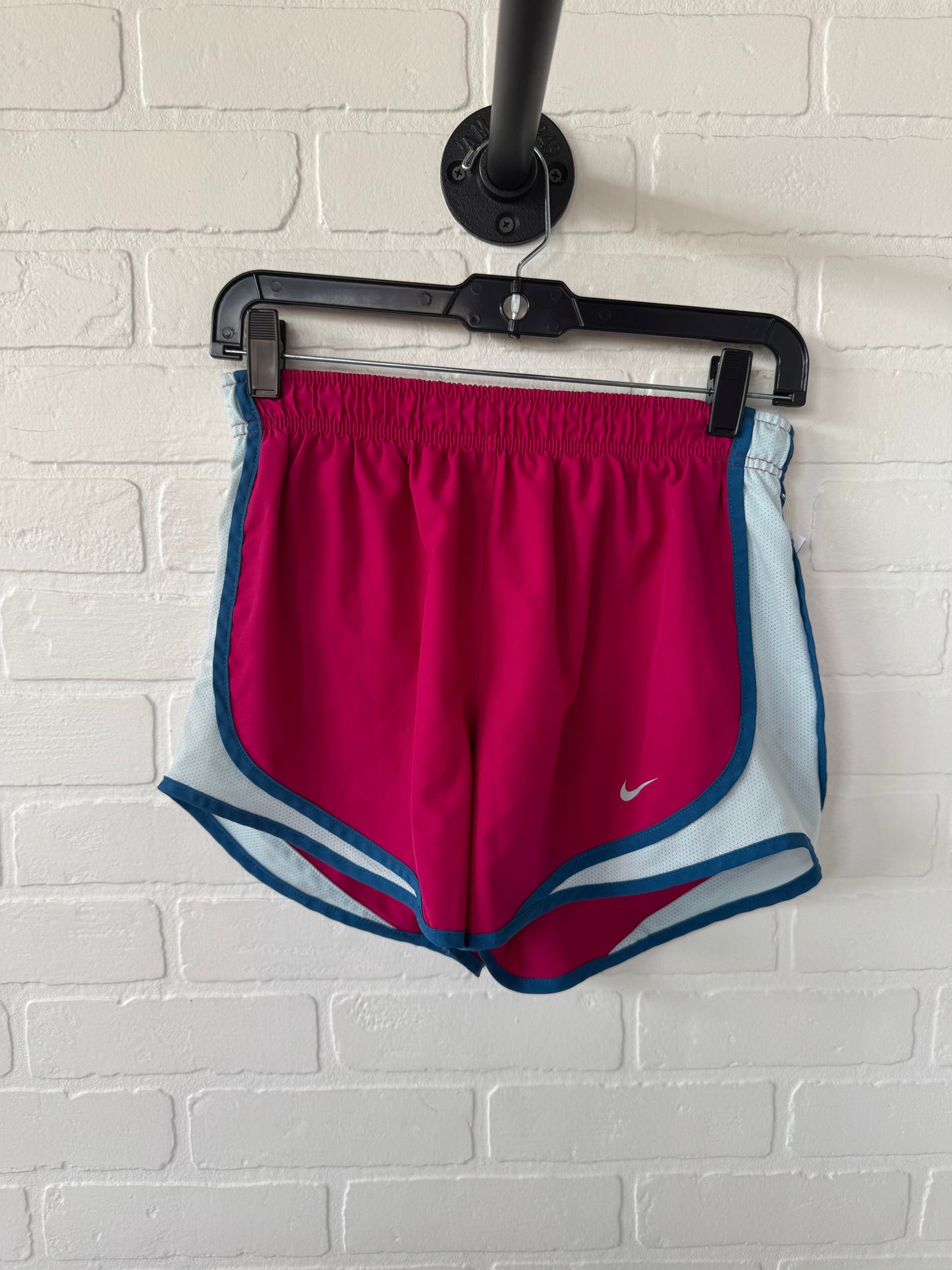 Athletic Shorts By Nike In Blue & Pink, Size: 4