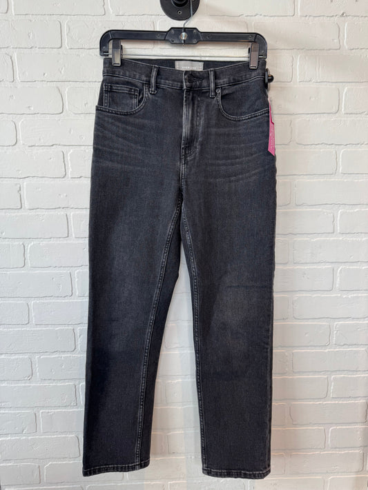 Jeans Cropped By Everlane In Black Denim, Size: 2