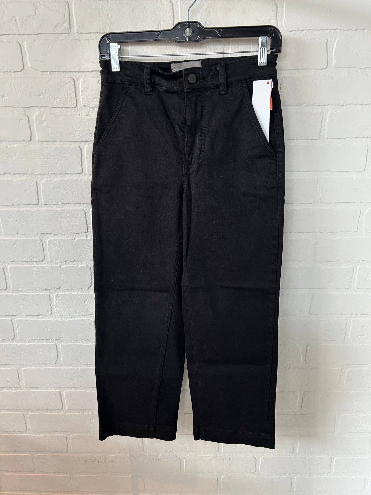 Jeans Cropped By Everlane In Black Denim, Size: 0