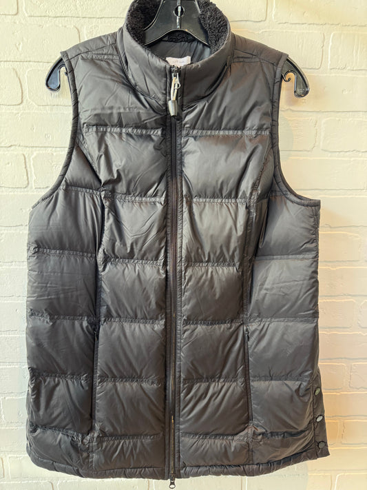 Vest Puffer & Quilted By J. Jill In Black, Size: M